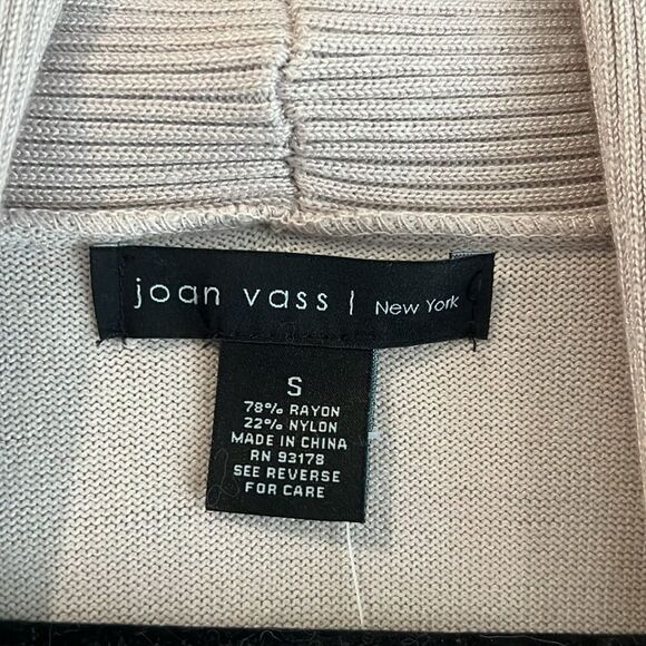 New Joan Vass Cardigan Sweater Duster - Picture 6 of 7
